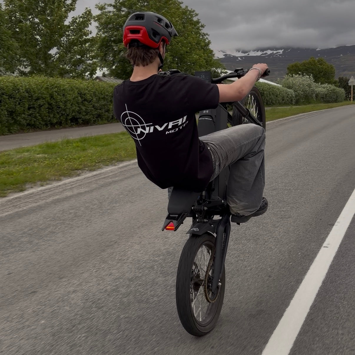 Black Nivai Moto T-Shirt